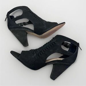 Vince Camuto Black Strappy Heels